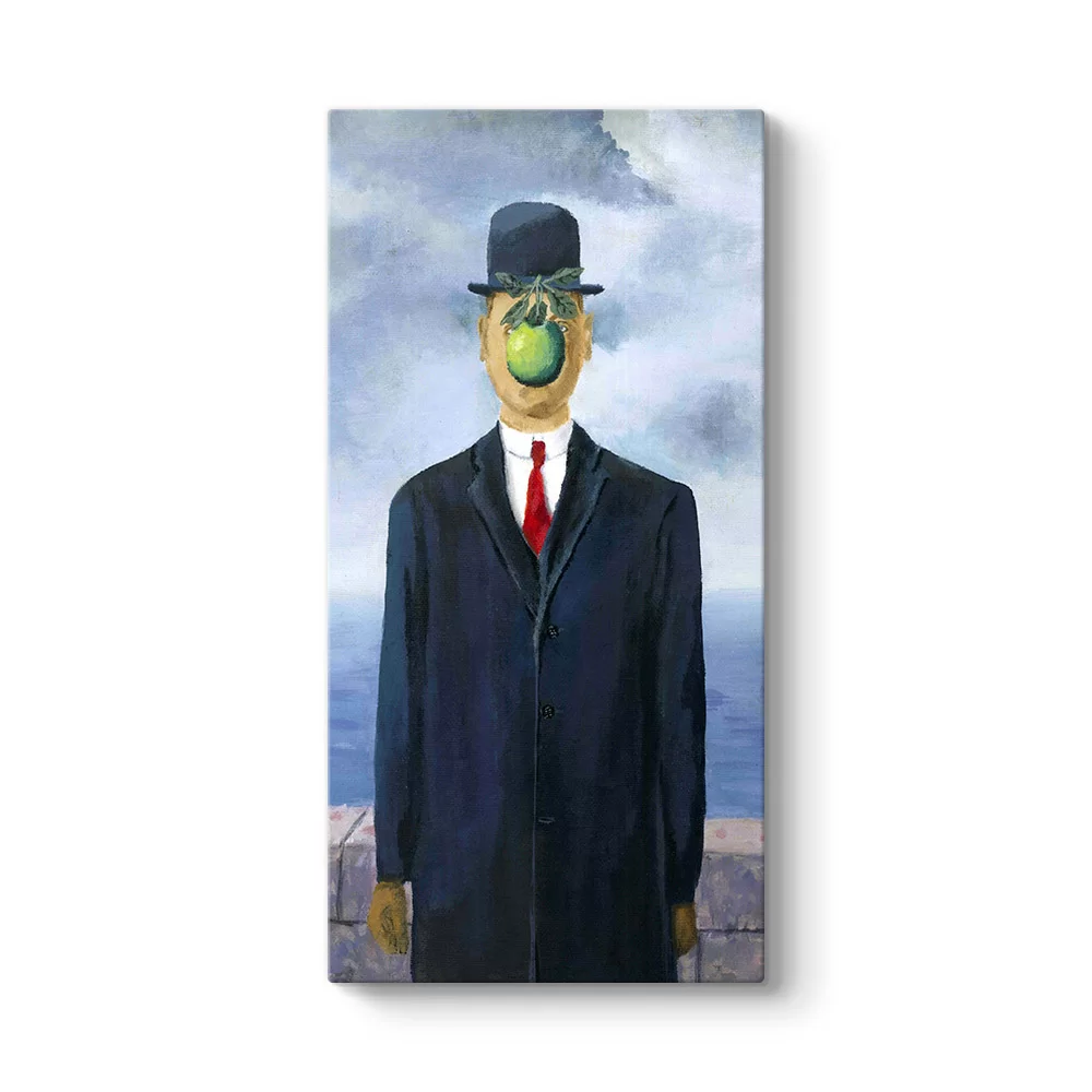 Rene Magritte - The Son Of Man‏ Tablosu - Model 7